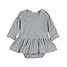 Weixinbuy Infant Baby Girls Cute Long Sleeve Bodysuit Romper Outfits Clothes