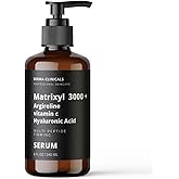 Matrixyl 3000 + Argireline, Vitamin C, Hyaluronic Acid Serum, Anti-Aging Face Serum, Anti-Wrinkle Serum for face, Multi Peptide Firming Serum - 8oz