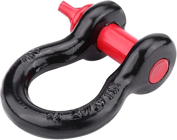 Amazon 牽引 フック Dリング シャックル けん引 車 最大破断力8t 19t レーシング カー 用品 パーツ Utv Atvに対応 自動車用 緊急時 故障車 移動 4 75t 車 バイク 車 バイク