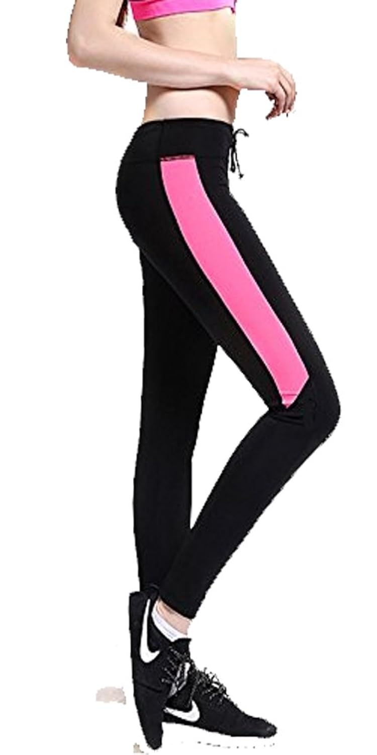 crazy prints women's lycra stretchable track pants (ltbp-01, black and pink)