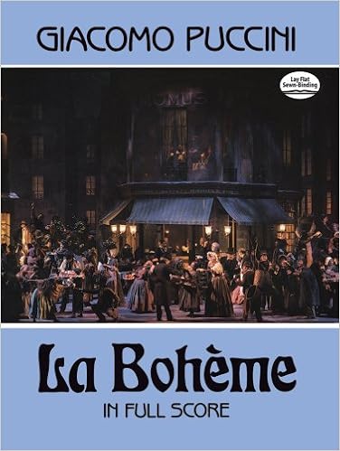 La Boheme In Full Score (Dover Music Scores) (9780486254777)