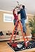 Louisville Ladder 8-Feet Fiberglass Twin Front Ladder, 375-Pound Duty Rating, FM1408HD