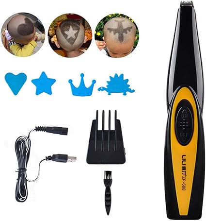 Hair Clipper Tattoo Carving Rechargeable Lettering Cutter Hair