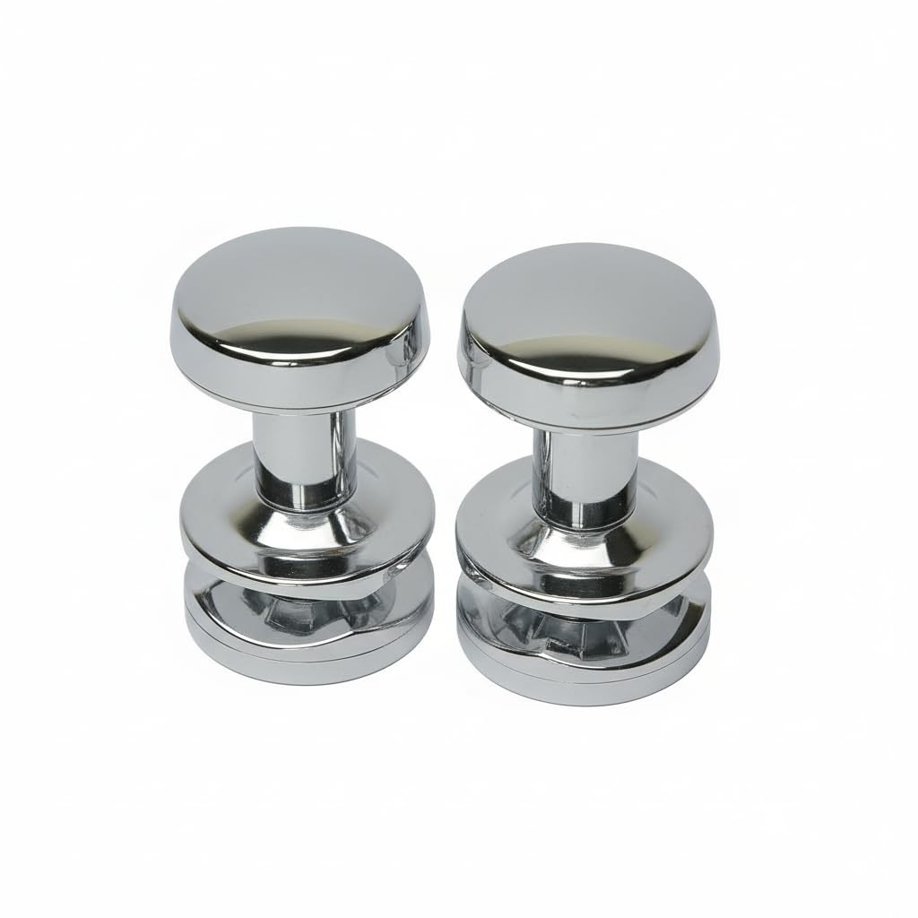 Companyblue Extra Hanger for Heated Towel Rail Radiator Bath Robe Hook Clip Pair Peg (Chrome)