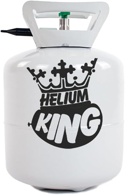 Helium King Disposable Helium Gas Canister Fills Balloons UK