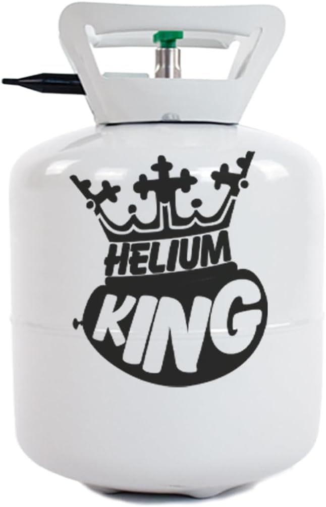 Helium King Disposable Helium Gas Canister Fills Balloons UK