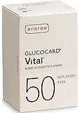 Glucocard Vital Blood Glucose Test Strips - 50 ct, Pack of 6