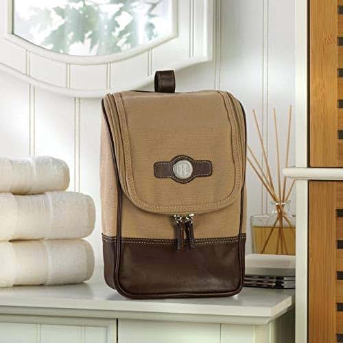  Canvas And Leather Personalized Travel Bag