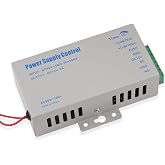 YiToo Access Control Power Supply K80 Power Switch DC 12V 5A AC 110~260V for All Types Access Control System Door Lock with Time Delay