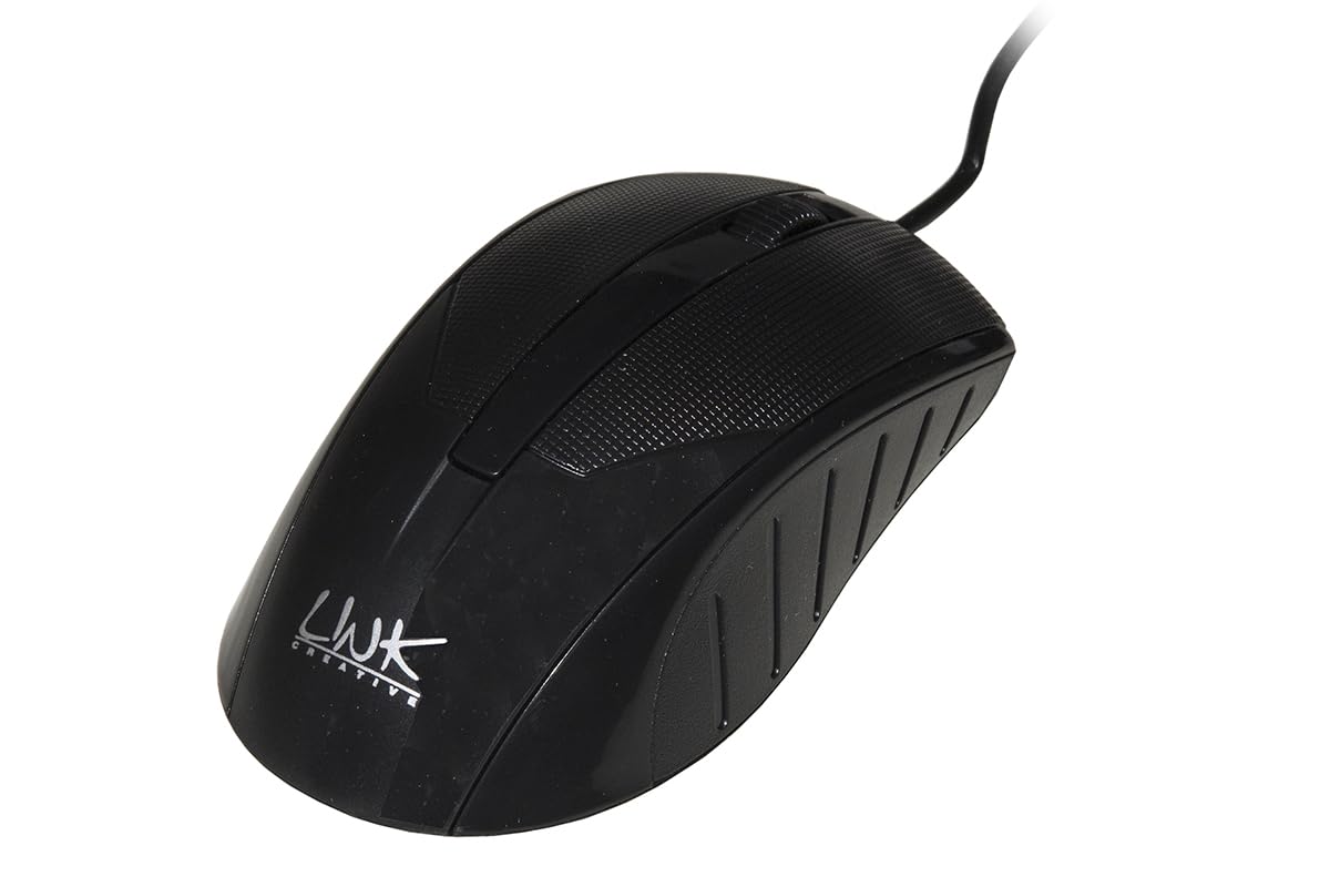 Link lkmos03 Optical Mouse USB 3 Buttons