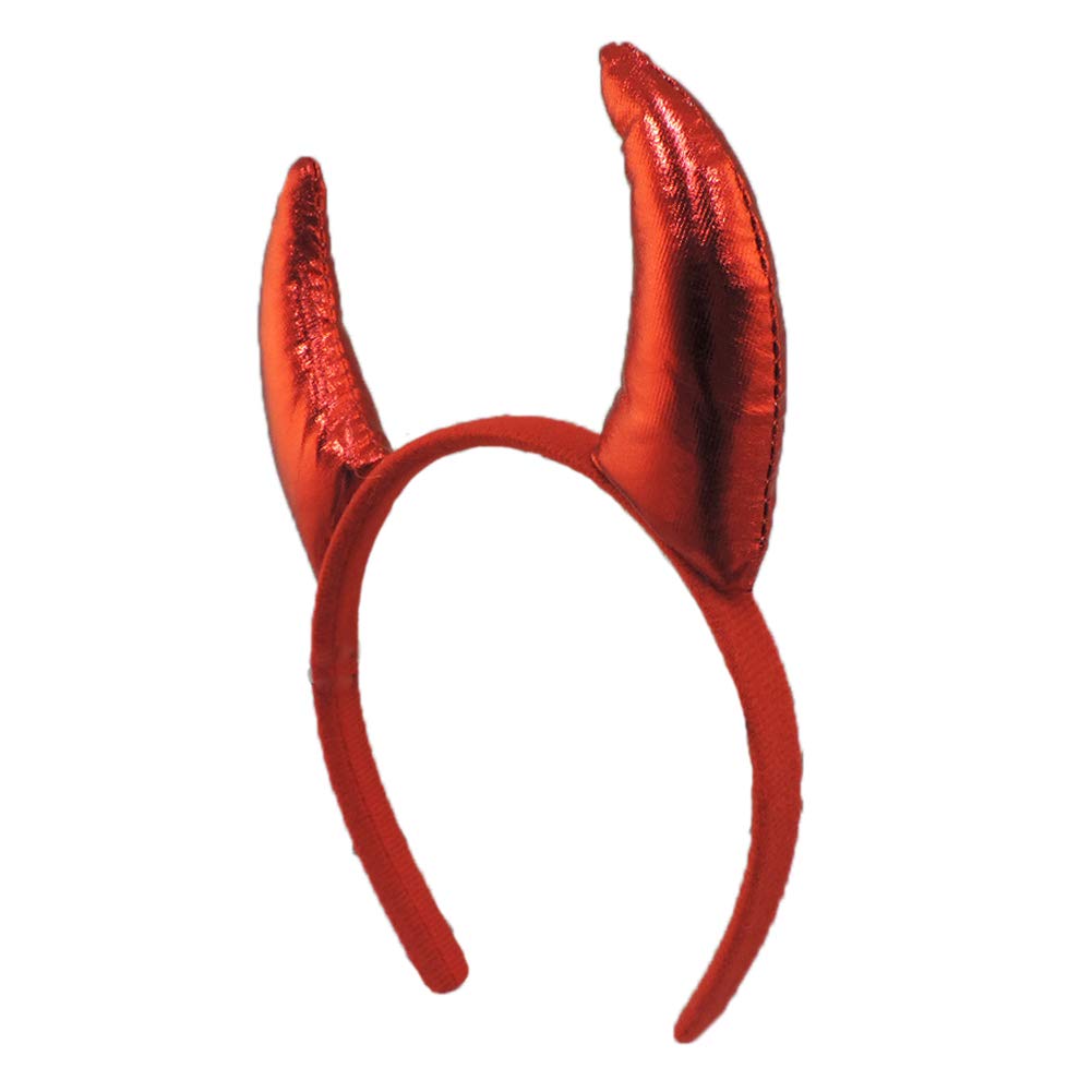 Red Devil Horns Headband