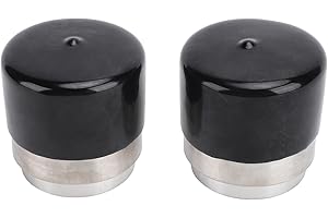 Trailer Bearing Buddies, Stainless Steel Boat Trailer Wheel Center Dust Cover Bearing Hub Protector with Protective Bras for 