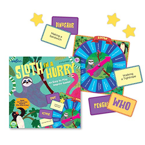 eeBoo Sloth in a Hurry Action Game