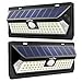 LITOM Solar Lights Outdoor 62 LED, Adjustable Lighting Time Solar Motion Sensor Light with 270° Wide Angle and Waterproof Design, Wireless Solar Lighting for Front Door, Yard, Garage, Deck (2 Pack)