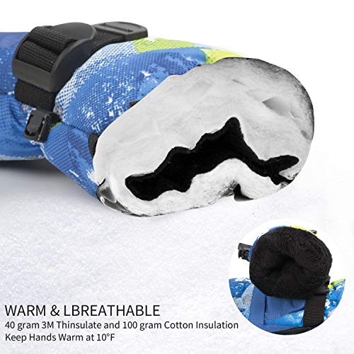 image for BOSONER Ski Snowboard Gloves Waterproof Winter Warm Gloves, Unisex You