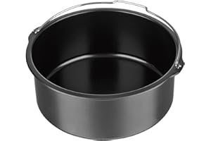 AAYU Baking Pan for Pressure Cookers, Air Fryers and Ovens- For 3 QT to 5QT Pressure Cookers & 3 QT 5.3QT Air Fryers.Fits InstantPot COSORI Ninja Foodi Gowise Philips NuWave Power Farberware & more