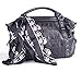 Leather Black Large Skull Studded Handbag and Tote Purse Fashion for Women Ladies Girls Crossbody Shoulder on Sale