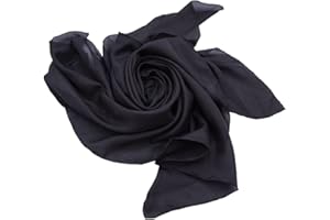 WYOMING TRADERS Casual Unisex Adult Lightweight Breathable Jacquard Plum Regular Silk Scarf