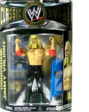 HANDSOME JIMMY VALIANT - WWE Wrestling Classic Superstars Series 12 Action Figure by Jakks by Toy Rocket