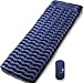 HUI LINGYANG Ultralight Air Sleeping Pad - Best Inflatable Mat for Camping,Backpacking and Traveling-Lightweight & Compact Air Mattress,Blue