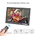 Andoer 10 Inch Digital Picture Photo Frame 1024X600 Resolution Digital Frame 16:9 IPS Screen with Remote Control, Support 1080P Video, USB and SD Card Slots, Calendar, Background Musicthumb 1