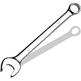 pgroup 3/4" SAE Combination Wrench, CR-V Steel with Mirror Polish, 12-Point Design, 15-Degree Offset, Perfect for Auto Repair, Household, Car &amp; Truck Emergency