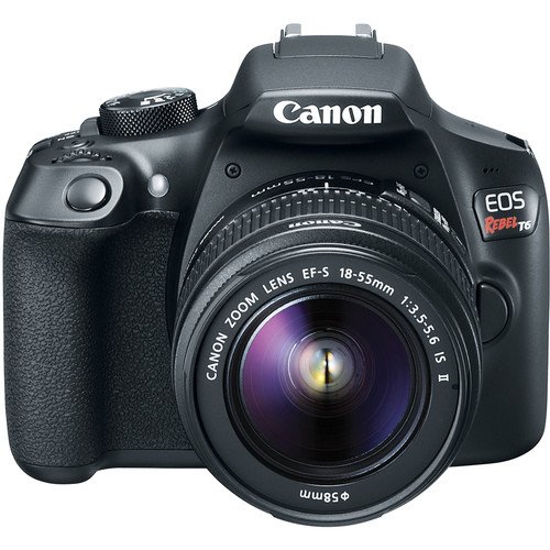 Canon-EOS-Rebel-T6-DSLR-Camera-with-EF-S-18-55mm-f35-56-IS-II-Lens-EF-75-300mm-f4-56-III-Lens-Zoom-Lenses-Black-1159C008-USA-Full-Accessory-Basic-Bundle-Package-Deal