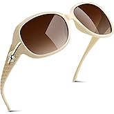 Sunier Sunglasses Womens Polarized Trendy Oversized Sun Glasses Fashion Ladies Shades 100% UV400 Protection S85