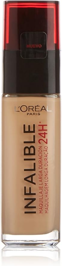 L'Oreal Paris Make-up Designer Infalible 16H Fondo de Maquillaje, Tono