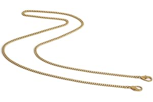 Yichain Mini Nice Purse Chain Strap Replacement Handbag Crossbody Shoulder Purse Strap Accessories Charms (Antique Gold,48 Inch)