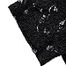 vanberfia Women's Lace Short Sleeve Loose Casual Chiffon Dress (L, 7880)