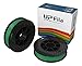UP Fila Premium PLA 3D Printer Filament, Low Odor, Consistent 1.75mm Diameter,1KG (500g×2 Spools), Green (C-22-06)