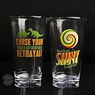 Quantum Mechanix Firefly Series 2 Pint Glass