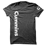 Cummins Diesel Jersey T Shirt Charcoal