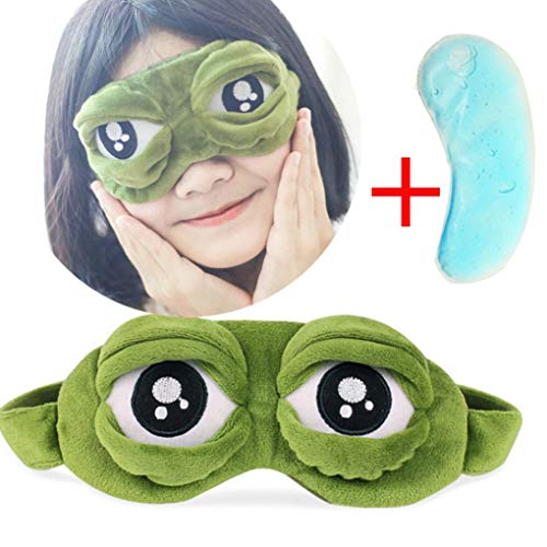 Creazy Cute Eyes Cover The Sad 3D Eye Mask Cover Sleeping Rest Sleep Anime Funny Gift