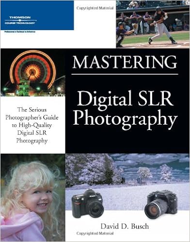 Amazon Com Mastering Digital Slr Photography 9781592006052 Busch David D Books