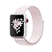 amBand Apple Watch Sport Loop Band 38mm, Lightweight Breathable Nylon Replacement Band for Apple Watch Series 1, Series 2, Series 3, Sport, Edition-Pearl Pink