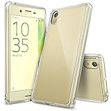 Xperia X Performance / XP Case, Ringke [FUSION] Crystal Clear PC Back TPU Bumper [Drop Protection/Shock Absorption Technology] Protective Cover For Sony Xperia X Performance 2016 - Clear