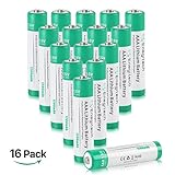 AAA Lithium Batteries 16 Pack - Enegitech 1.5v 1200mAh Long Lasting - Advanced Leakproof AAA Battery for Flashlight Camera Remote Control - Non-rechargeable