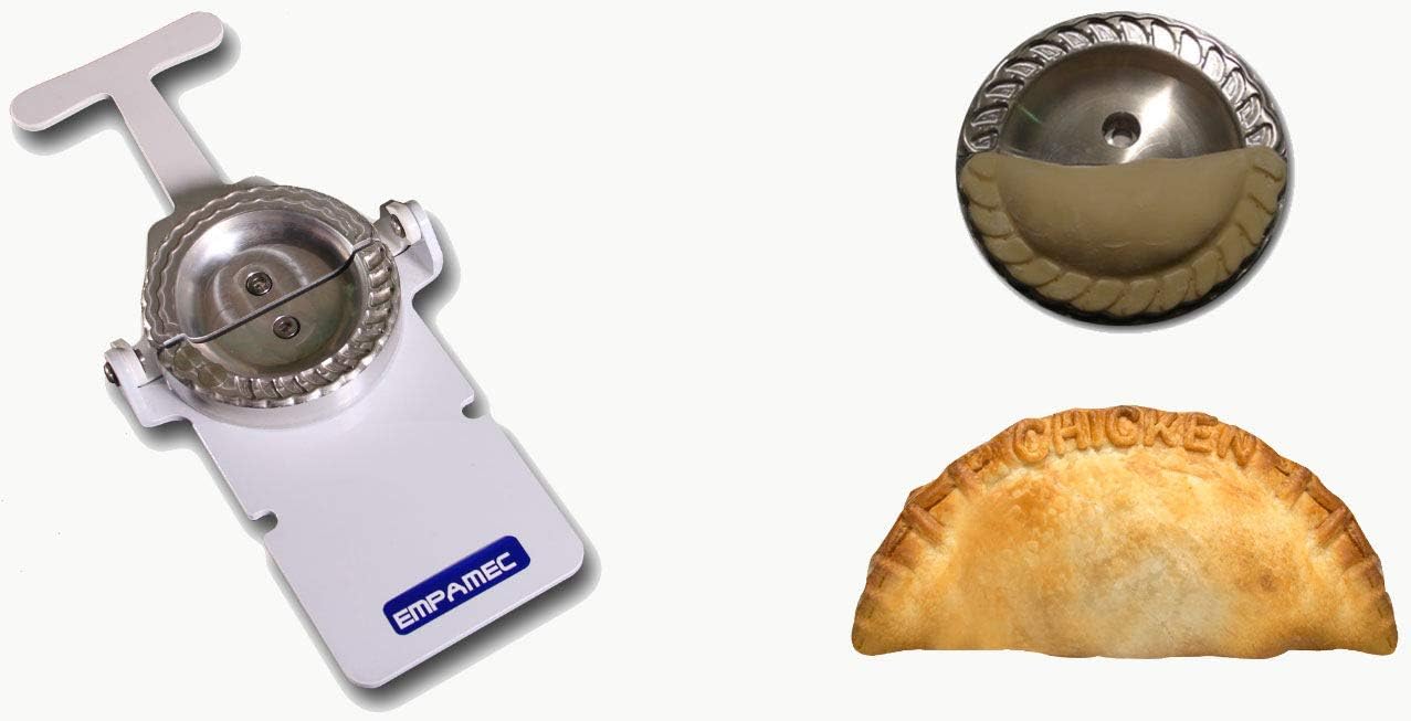 Empanada 5.5" Maker Hight grade aluminumStainless steel letters to