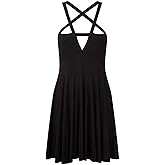 Fashion Dress Gothic Vintage Romantic Casual Goth Dress for Women