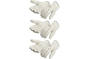J. J. Keller SAFEGEAR 3-pk. Cowhide Leather Driver Gloves with Keystone Thumb - 3 Pairs of Work Gloves