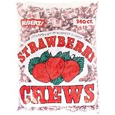 Alberts Strawberry Fruit Chews - Penny Candy