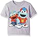 Sesame Street Little Boys' Toddler Buds T-Shirt, Heather, 3T