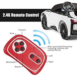 Costzon Ride on Car, Licensed BMW i8, 12V Battery