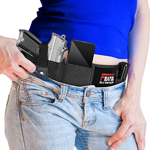 FEATOL Belly Band Holster for Concealed Carry, Gun Holsters for Men