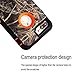 iPhone 8 Plus Camo Case, Harsel Heavy Duty Camouflage High Impact Rugged Hybrid Armor Military Defedner Case with Swivel Belt Clip Built-in Screen Protector for iPhone 7 / 8 Plus - Straw Orange