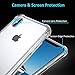 Vproof iPhone Xs Max Case, [Crystal Clear] Case Cover Slim Shock-Absorption with Corner Protective Bumper, Hard Clear PC Back Shell + Reinforced Soft TPU Frame for Apple iPhone Xs Max 6.5 Inch 2018