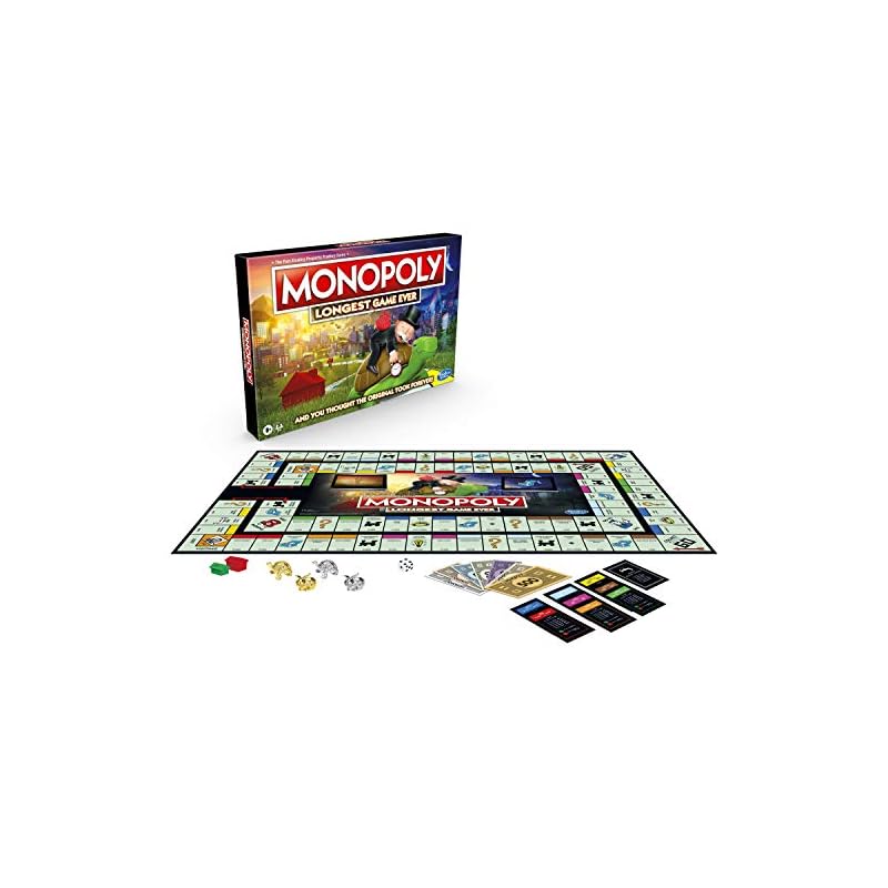 Monopoly Longest Game Ever Classic Monopoly Gameplay With Extended Play Monopoly Board Game 