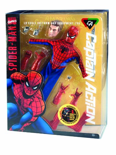 Round 2 Captain Action Deluxe Spider-Man Costume Set